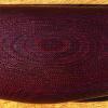 Maroon (Burgundy) linen Micarta (Unpolished) + $10.00 extra cost