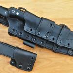 Type-2 Tracker/WSK sheath shown w/mounting package & "companion" knife.